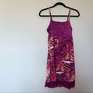 Rhonda Sheer Lace Slip Night Gown